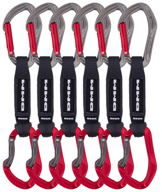 Afbeelding in Gallery-weergave laden, Alpha Sport Quickdraw (12cm) - rood, klimsetje - 6 pack
