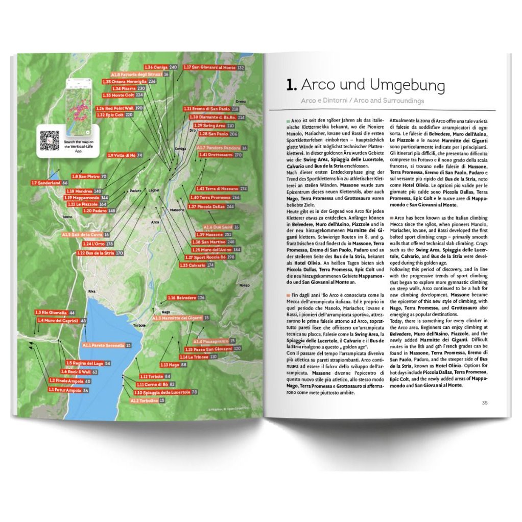 Arco Sport Climbing (2024), klimgids