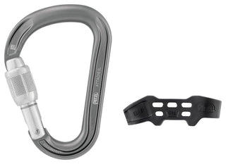 Load image into Gallery viewer, Attache Bar - gray, belay carabiner