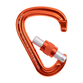 Charger l'image dans la galerie, Be Safe - orange, mousqueton HMS