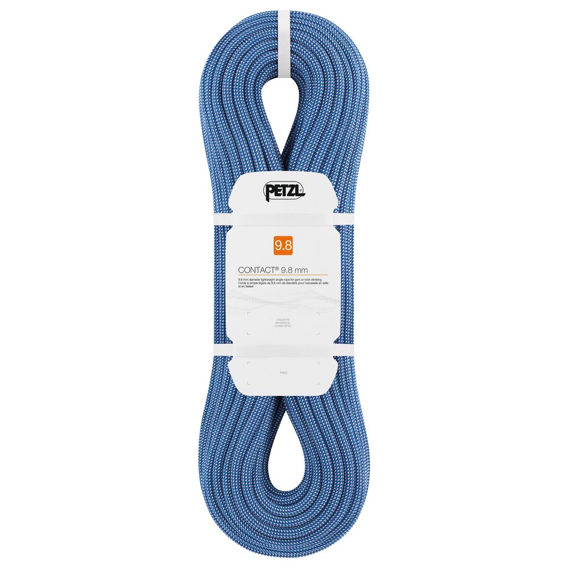 Contact (9.8mm, 80m) - blue, climbing rope