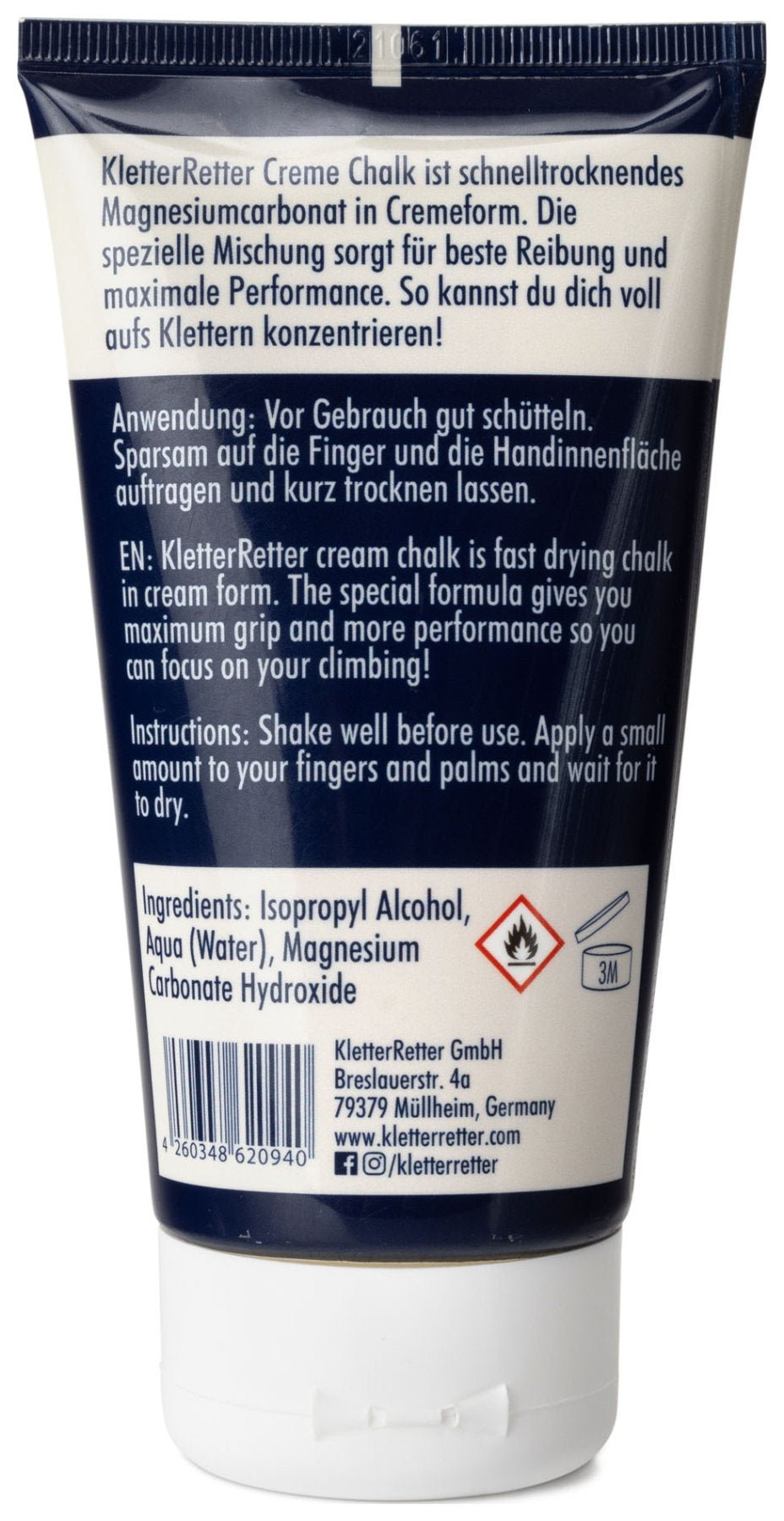 Creme Chalk (150ml), vloeibare magnesium