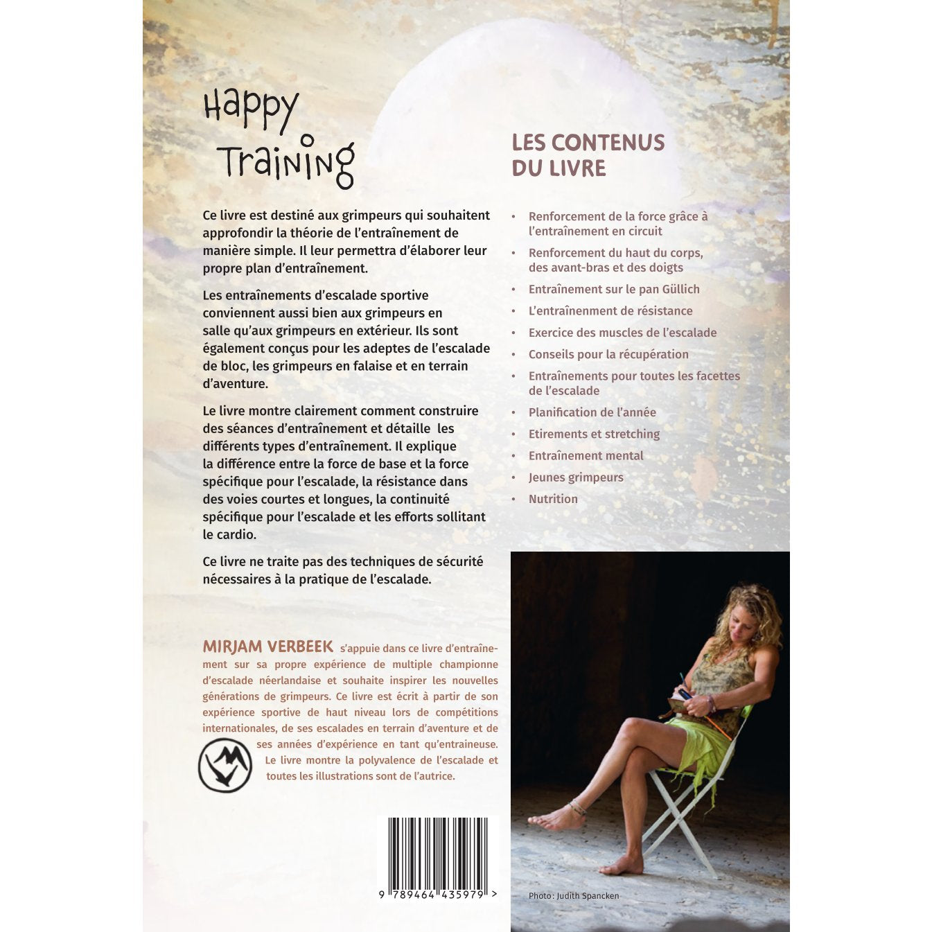 Happy Training (Français), guide d'entraînement escalade