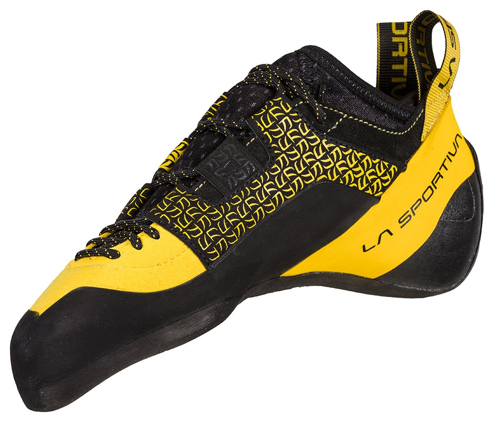 Katana Laces - geel/zwart, heren klimschoenen