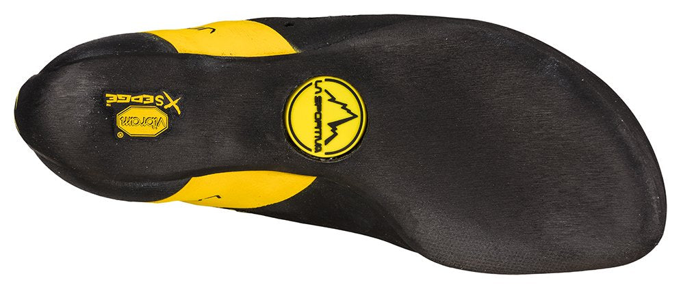 Katana Laces - geel/zwart, heren klimschoenen