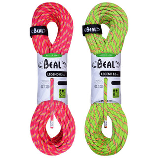 Afbeelding in Gallery-weergave laden, Legend (8.3mm, 2x60m) - groen/roze, dubbel touw