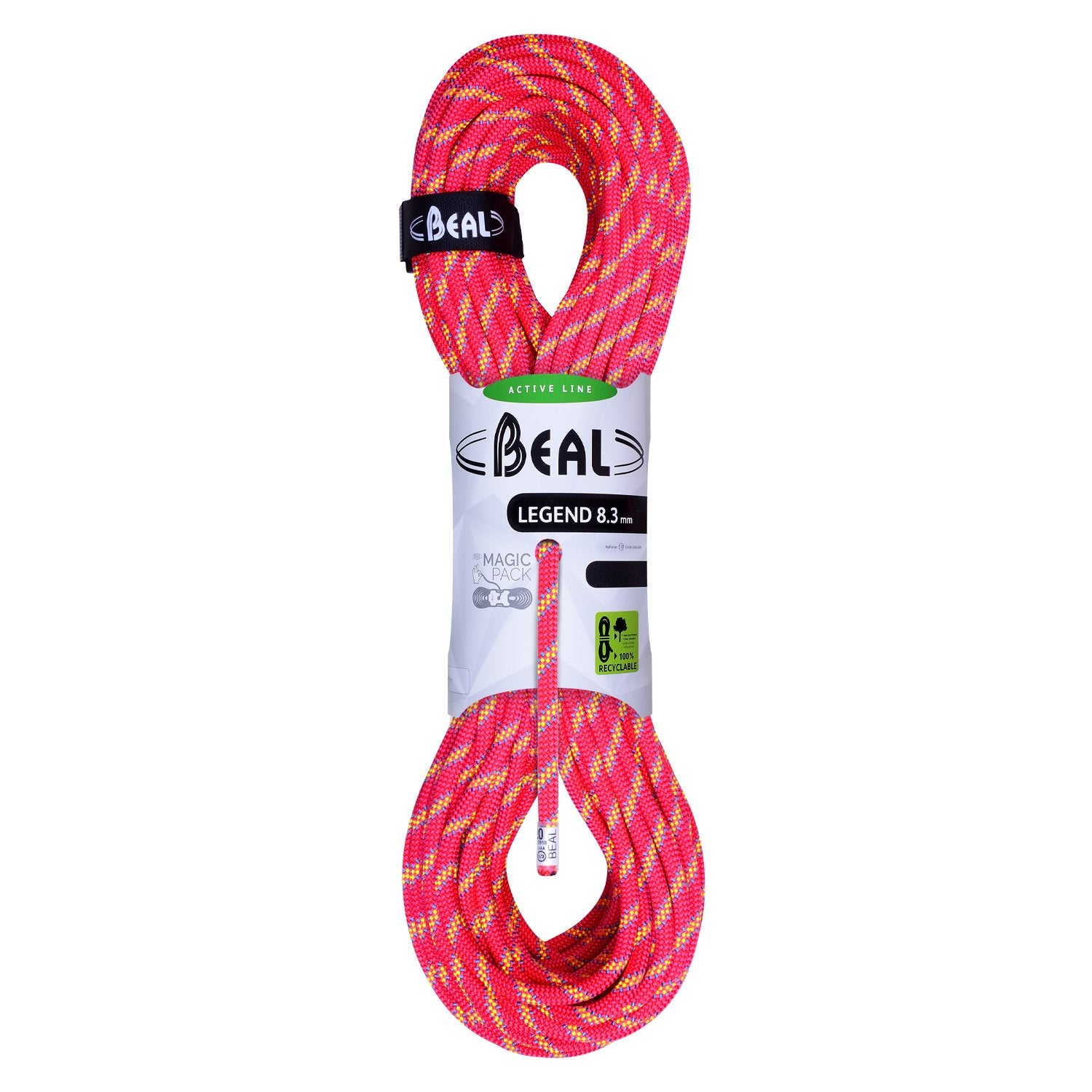 Legend (8.3mm, 2x60m) - groen/roze, dubbel touw