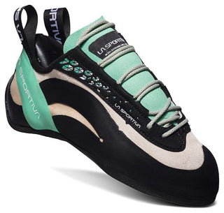 Afbeelding in Gallery-weergave laden, Miura Woman - wit/jade groen, dames klimschoenen
