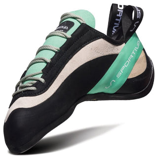 Afbeelding in Gallery-weergave laden, Miura Woman - wit/jade groen, dames klimschoenen