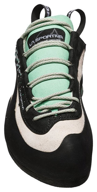 Afbeelding in Gallery-weergave laden, Miura Woman - wit/jade groen, dames klimschoenen