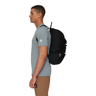 Afbeelding in Gallery-weergave laden, Neon Rope Bag - zwart, touwzak