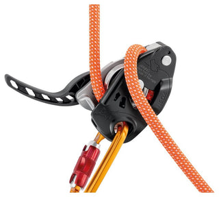 Load image into Gallery viewer, Neox - black, belay device with cam-assisted blocking