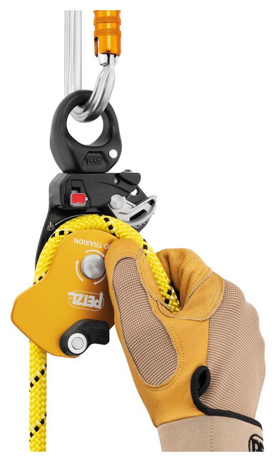 Pro Traxion, poulie-bloqueur avec émerillon