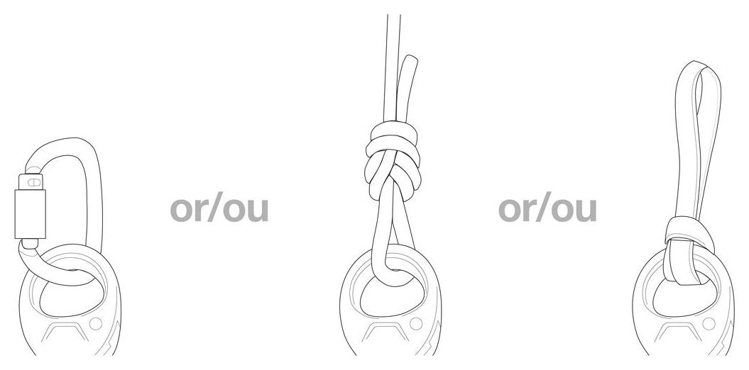 Pro Traxion, poulie-bloqueur avec émerillon