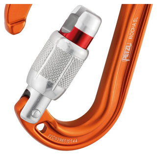 Load image into Gallery viewer, Rocha Screw-Lock - orange, HMS carabiner