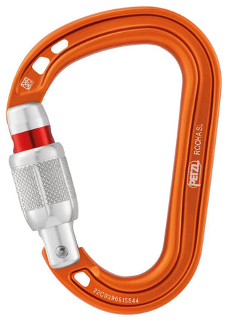 Load image into Gallery viewer, Rocha Screw-Lock - orange, HMS carabiner