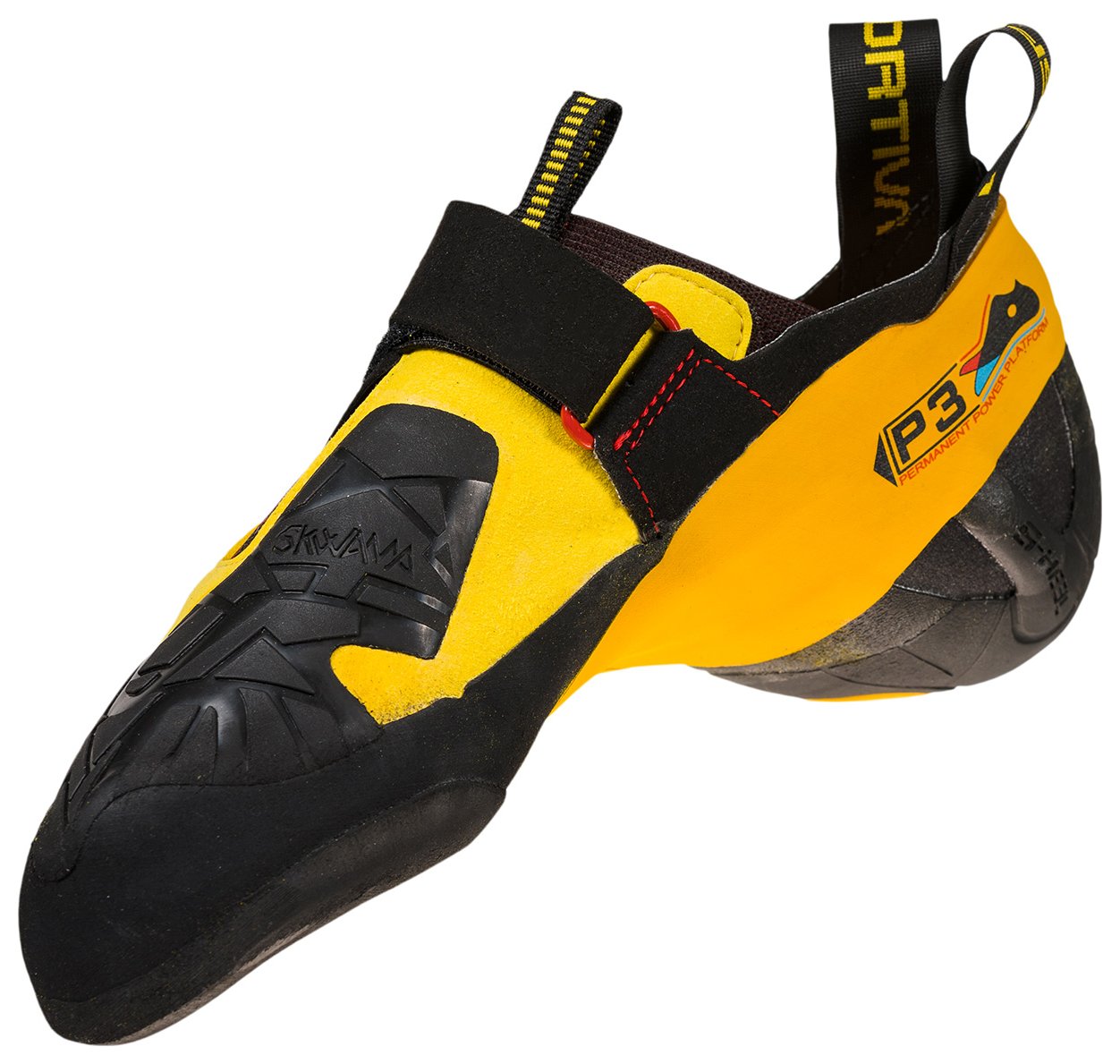 Skwama - zwart/geel, heren klimschoenen