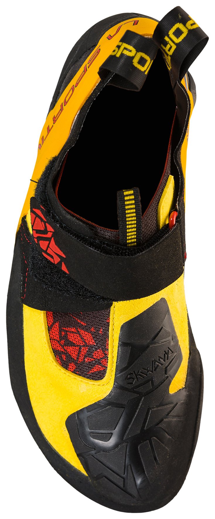Skwama - zwart/geel, heren klimschoenen