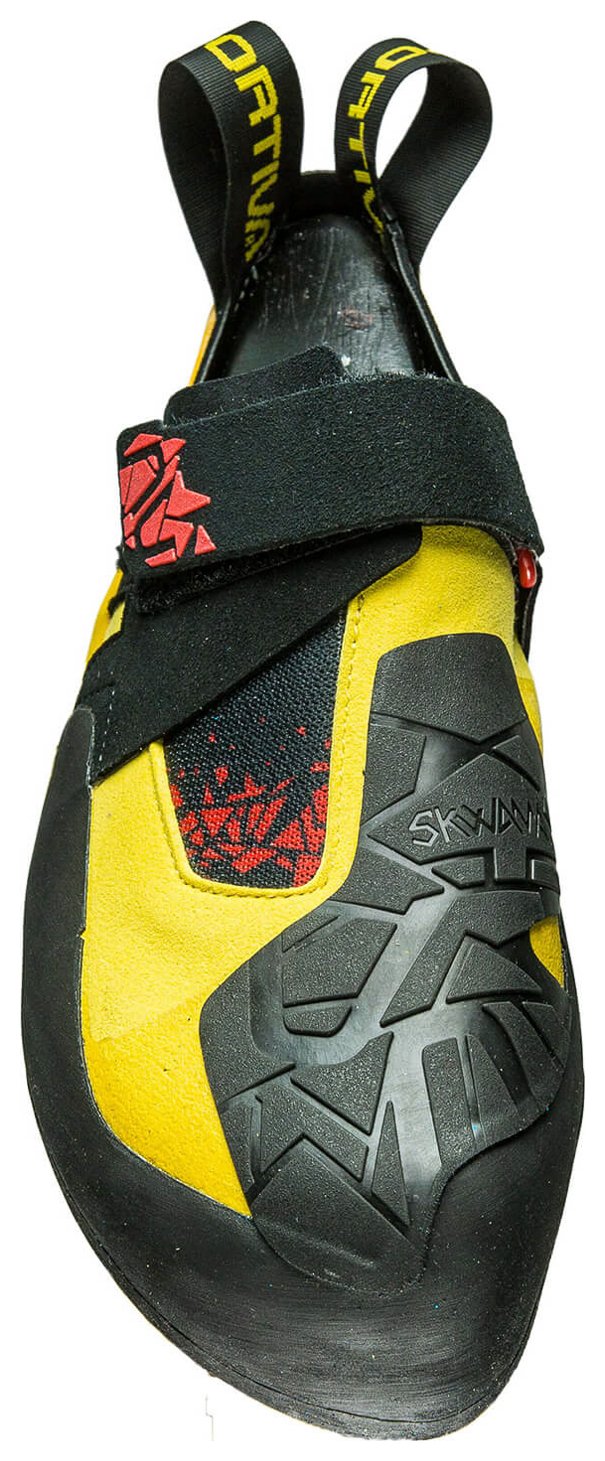 Skwama - zwart/geel, heren klimschoenen