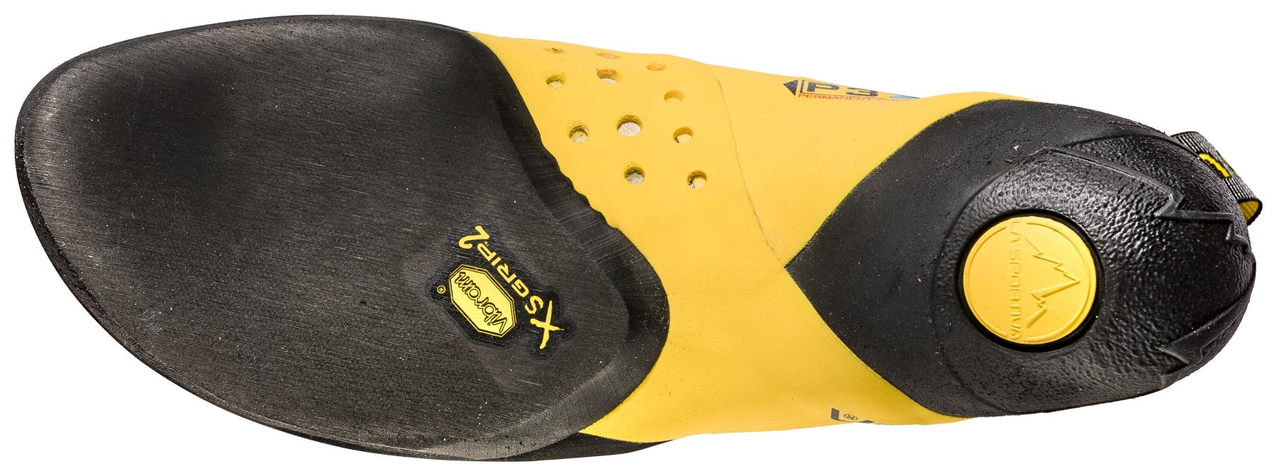 Solution - wit/geel, heren klimschoenen