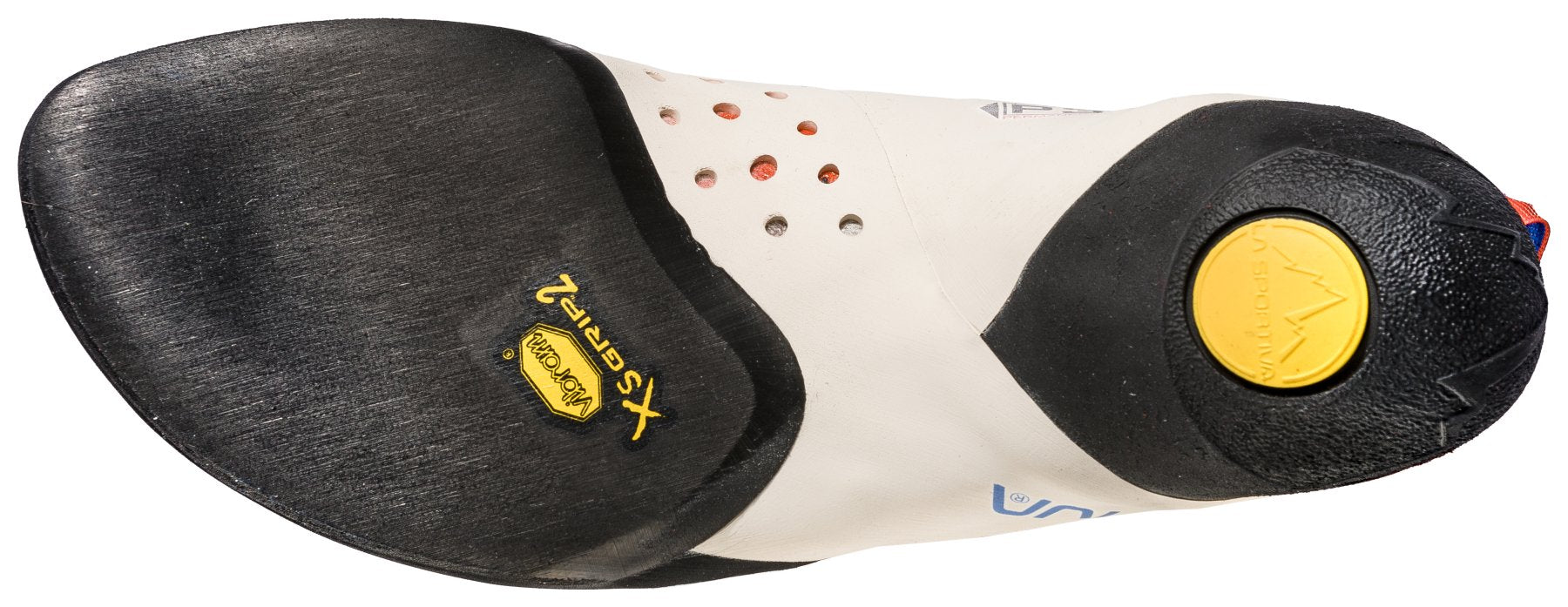Solution Woman - wit/lelie oranje, dames klimschoenen