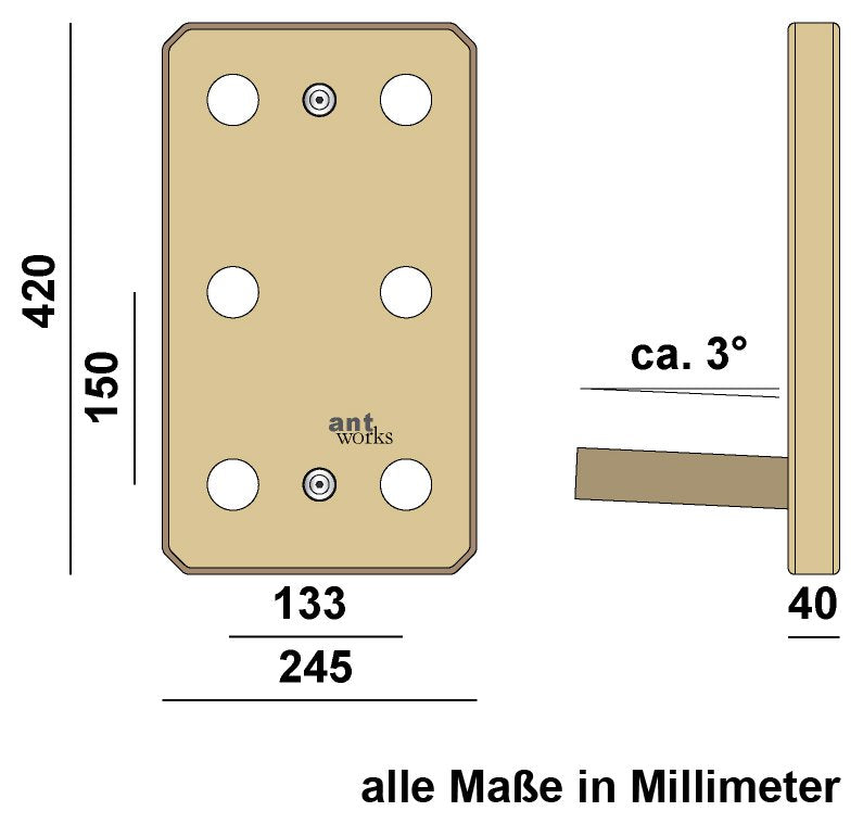 Ant Hill 23, pegboard
