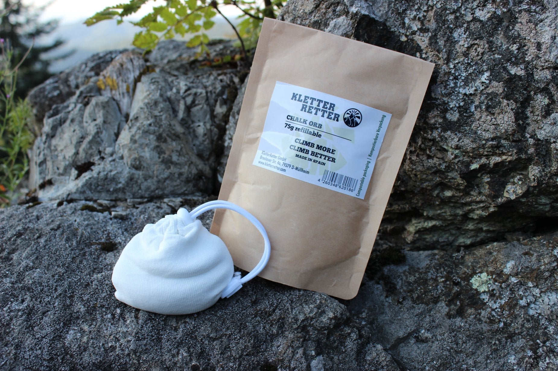 Chalk Orb (75g), boule de magnésie rechargeable