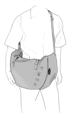 Afbeelding in Gallery-weergave laden, Folio - oranje, touwzak