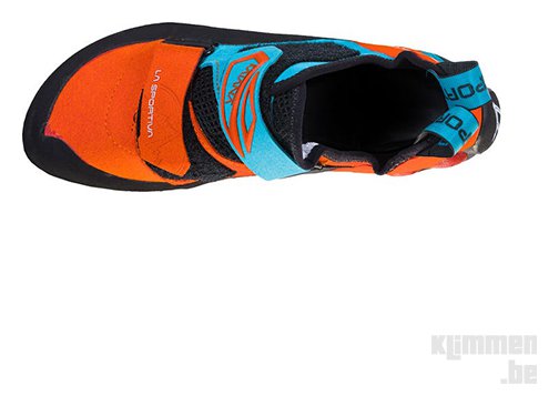 Katana - mandarijn/tropisch blauw, heren klimschoenen