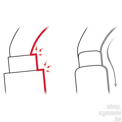 William Ball-lock - grijs, karabiner met automatische vergendeling