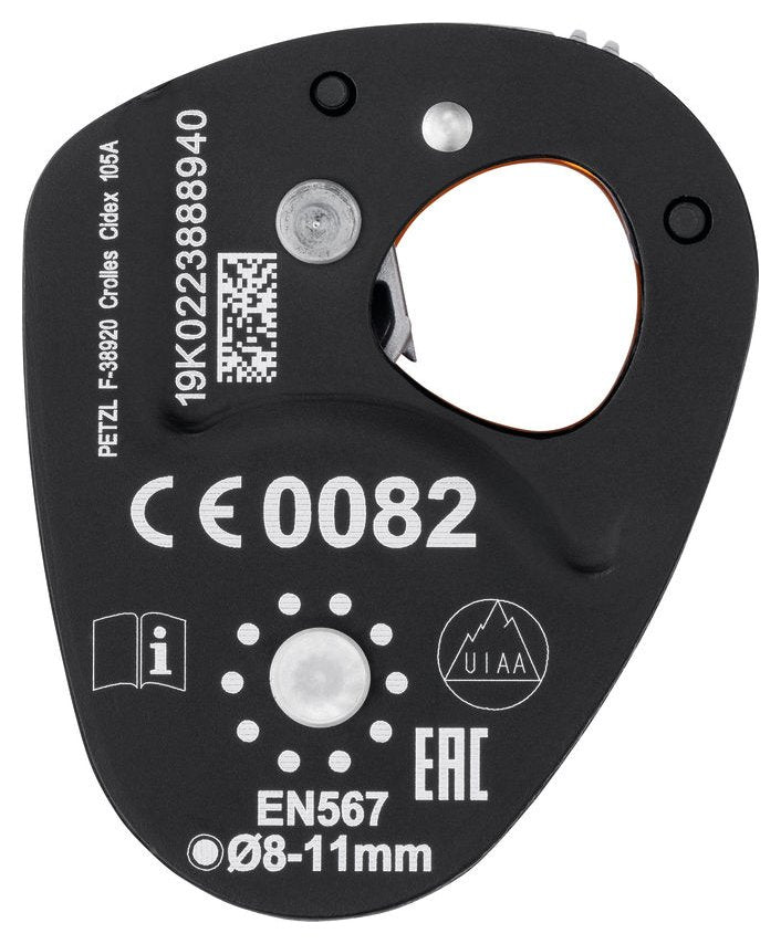 Micro Traxion, self-capturing pulley