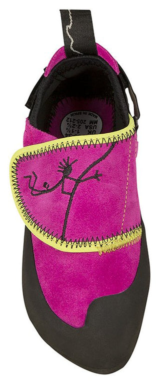Afbeelding in Gallery-weergave laden, Ninja Junior - fuchsia, kinder klimschoenen