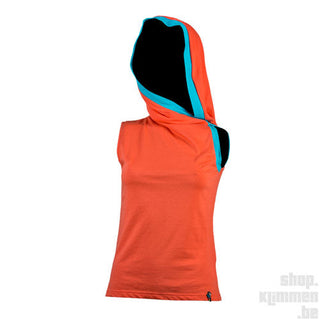 Load image into Gallery viewer, Shadow Top - coral, women's tanktop