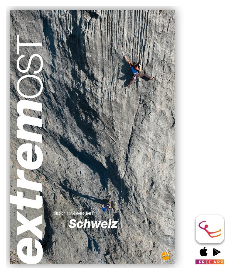 Switzerland Extrem Ost (2013), topo-guide escalade