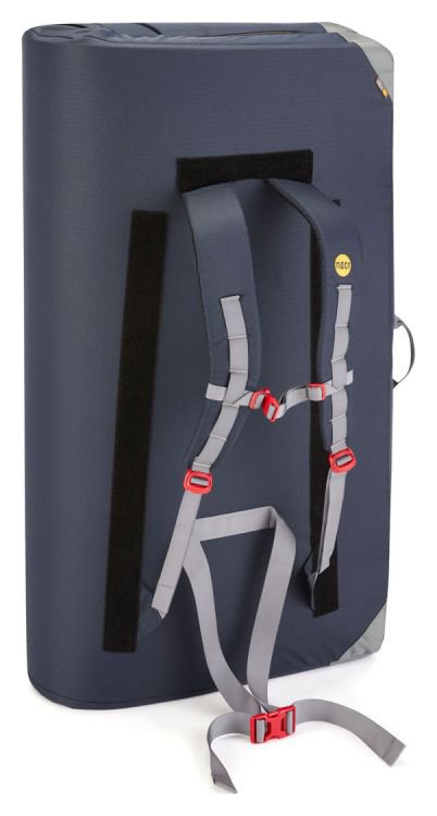 Warrior Crash Pad - retro stripe indigo, valmat
