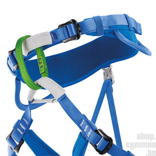 Load image into Gallery viewer, Macchu - blue, kid's climbing harness