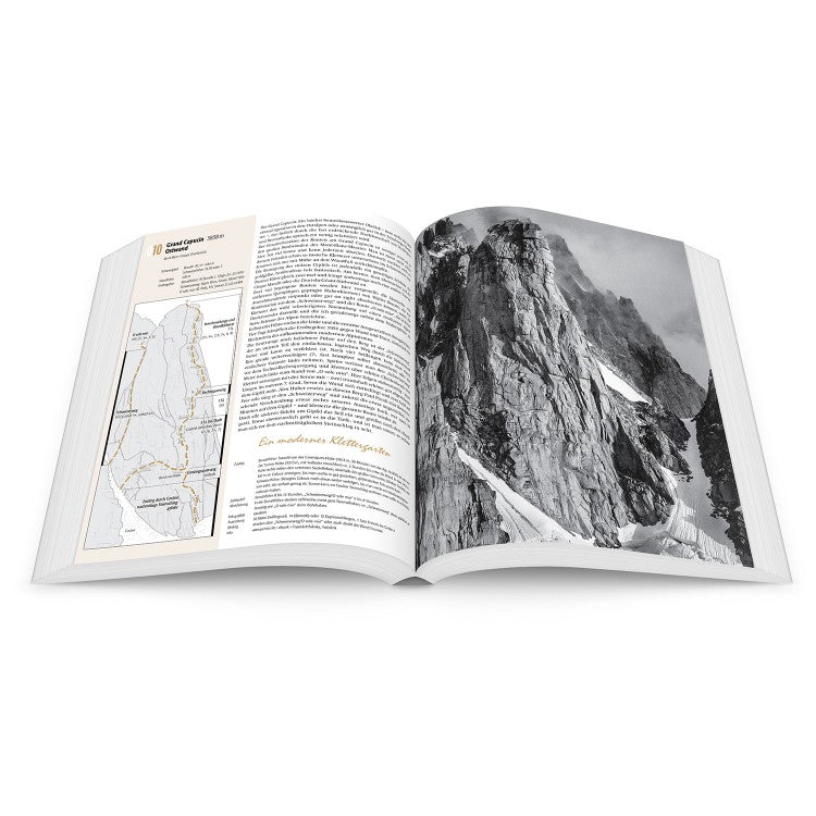 Im Extremen Fels, 100 voies d'escalade mythiques dans les Alpes, topo-guide