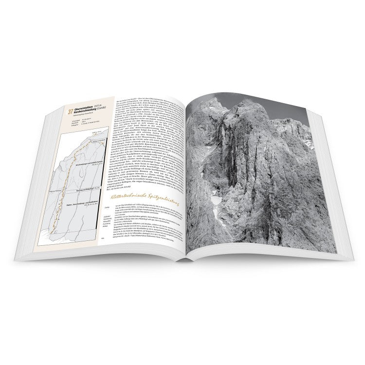 Im Extremen Fels, 100 voies d'escalade mythiques dans les Alpes, topo-guide