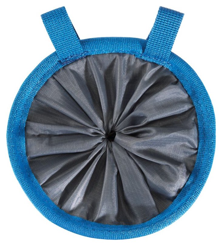 Bandi - bright blue, round chalk bag