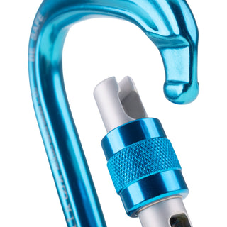 Load image into Gallery viewer, Be Safe - blue, HMS carabiner
