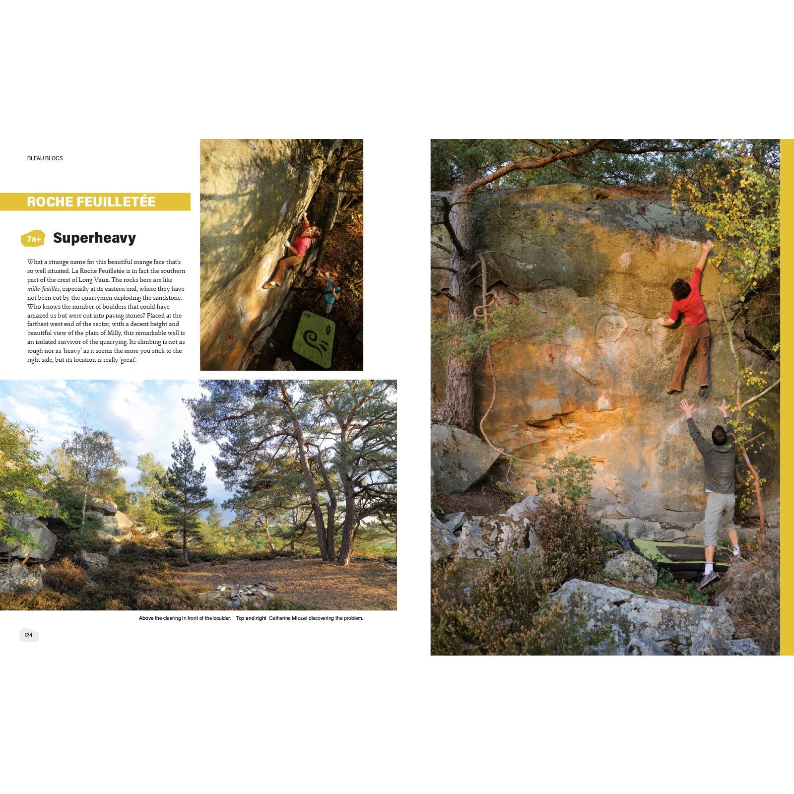 Bleau Blocs (Anglais), topo-guide escalade