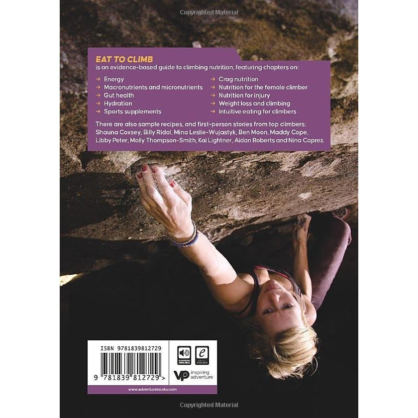 Eat to Climb, guide to nutrition for climbers
