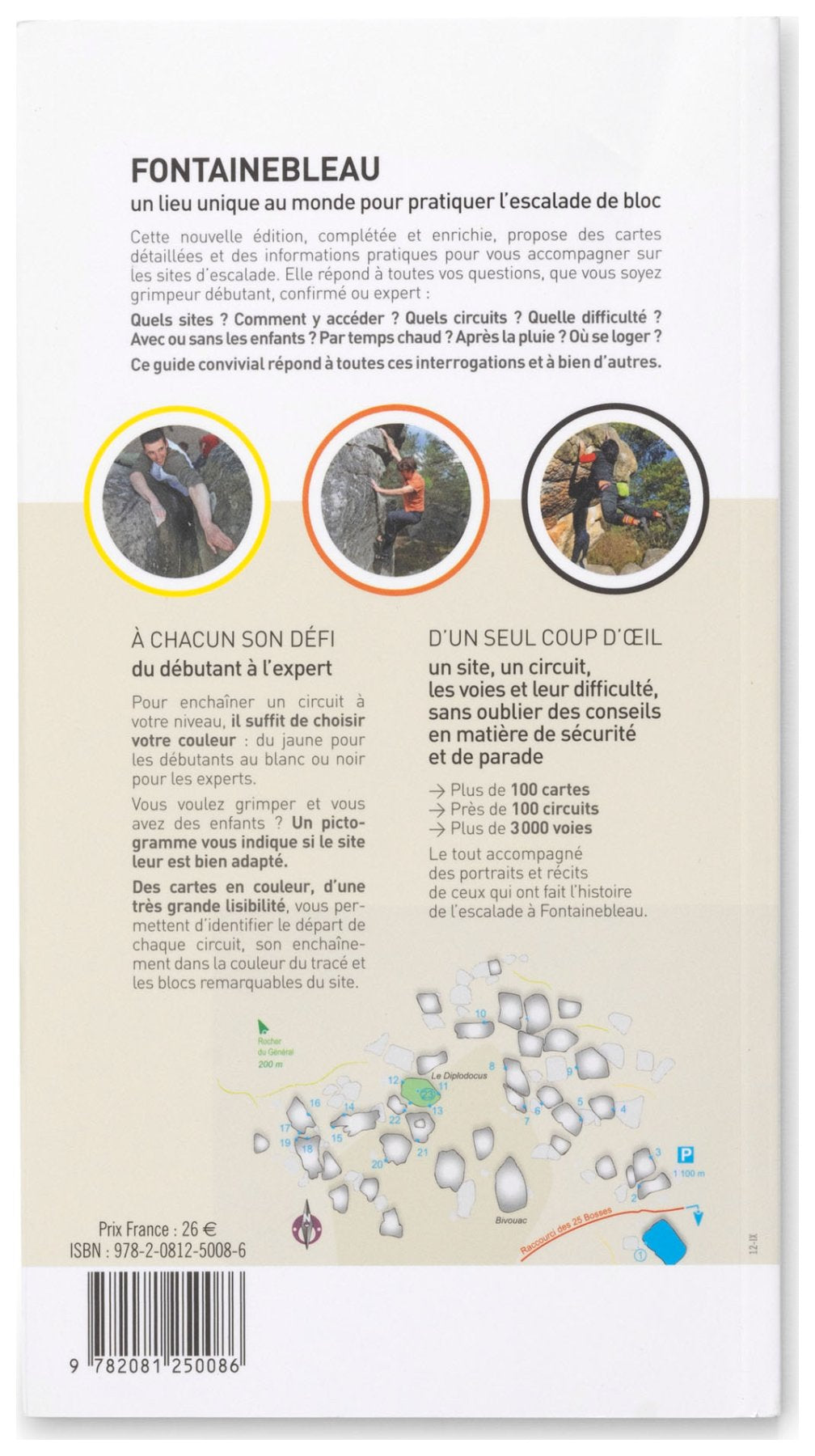 Escalade à Fontainebleau, guidebook