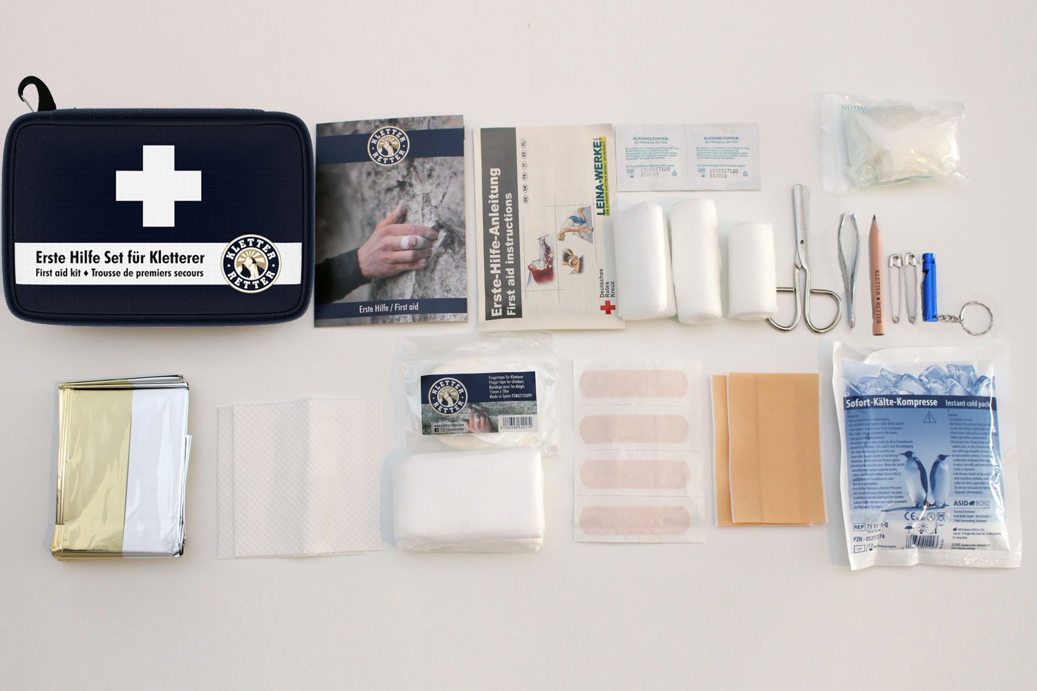 First Aid kit for climbers