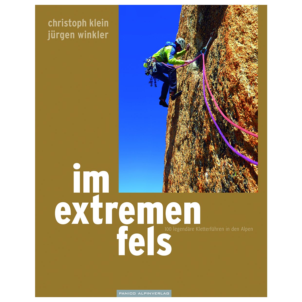 Im Extremen Fels (Duits), 100 legendarische klimroutes in de Alpen, klimgids