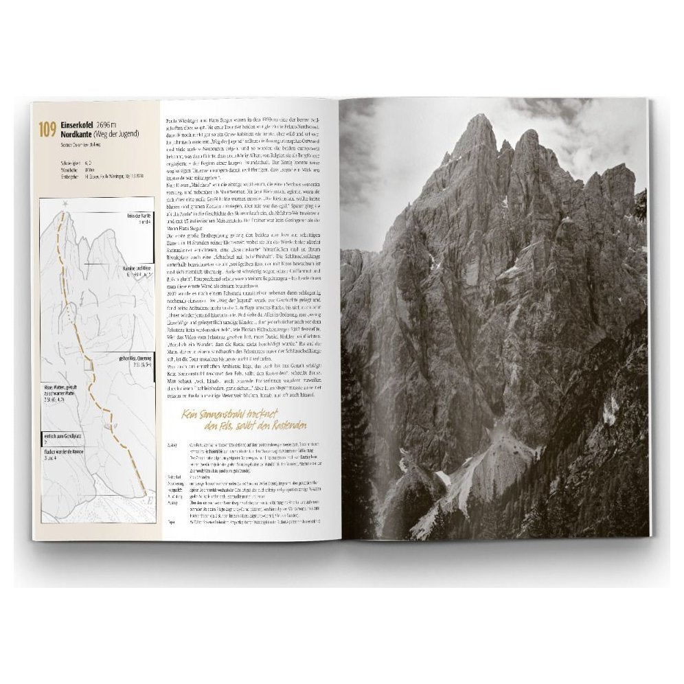 Im Extremen Fels (Duits), 100 legendarische klimroutes in de Alpen, klimgids