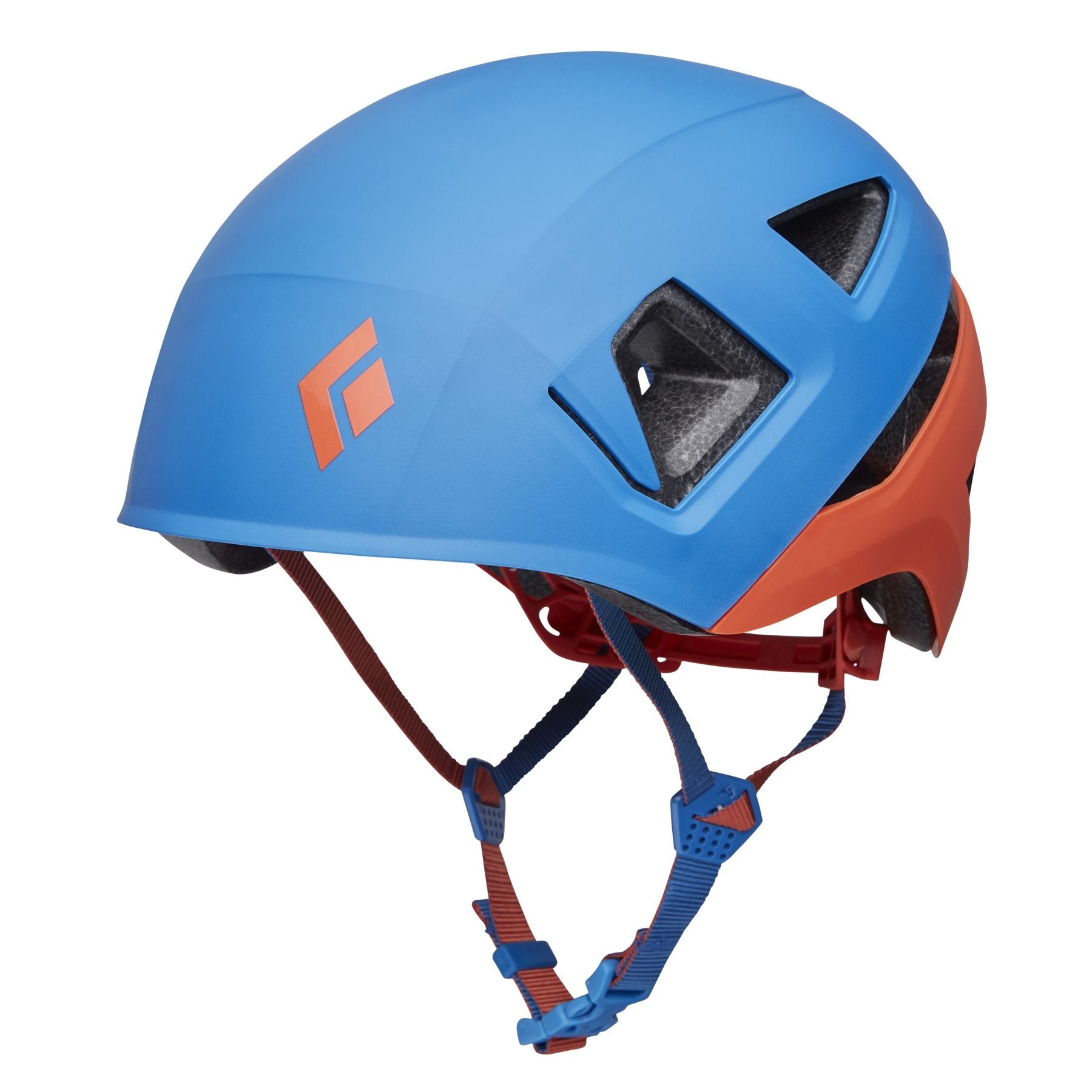 Kid's Capitan - ultra blue-persimmon, climbing helmet for kids