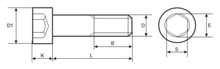 Afbeelding in Gallery-weergave laden, M10 hexagon socket head bolts
