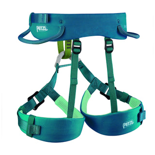 Load image into Gallery viewer, Macchu - Atlantic Blue, kid's climbing harness
