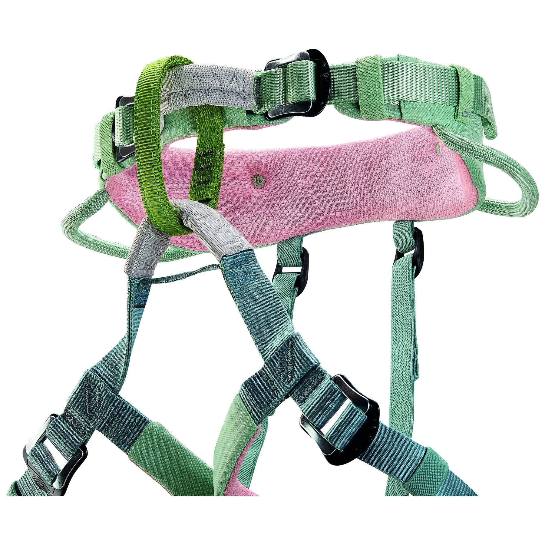 Macchu - jade green, harnais d'escalade pour enfants